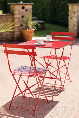 Red Bolero Chair and Table GH555