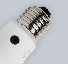 An E27 Edison Screw Base The E27 Edison Screw Base (ES) Of A Light Bulb