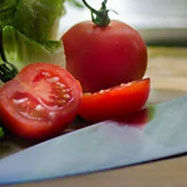 Sharpening knives with a whetstone