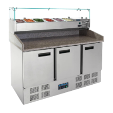 Polar Pizza Preparation Counter Fridge