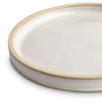 Olympia Canvas Small Flat Round Edge