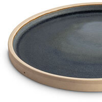 Olympia Canvas Large Flat Round Edge