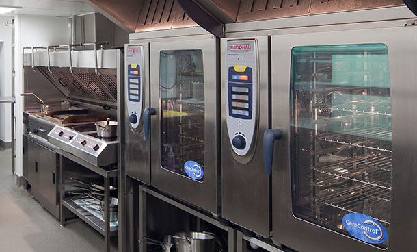Commercial kitchen and servery projects